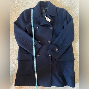 Ann Taylor Navy Pea Coat